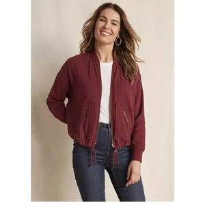 Matilda Jane Storyteller Gauze Bomber Jacket